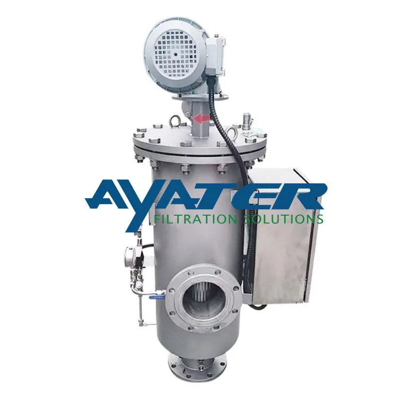 Self Cleaning Scraper Filter